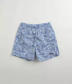 Patagonia Funhoggers Shorts - Channel Islands: Vessel Blue