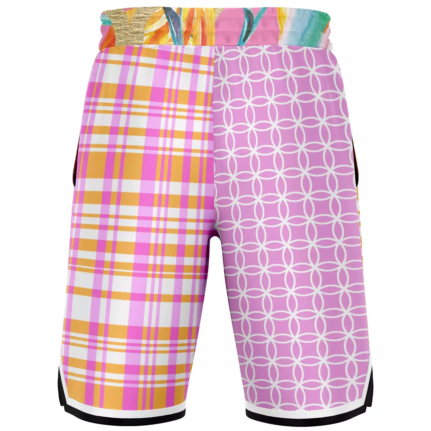 Pink Passion Unisex Basketball Shorts