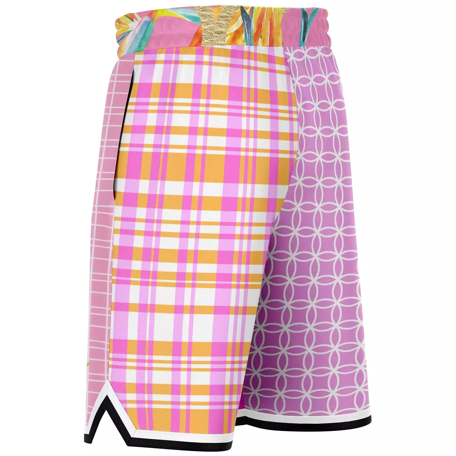 Pink Passion Unisex Basketball Shorts