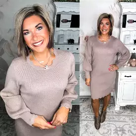 Positive Vibes Sweater Dress