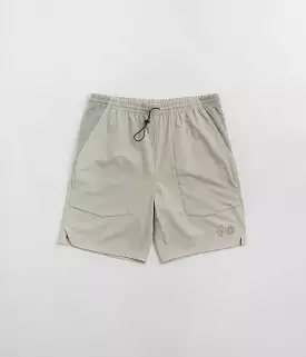 Purple Mountain Observatory Blocked Climbing Shorts - Grey Teal