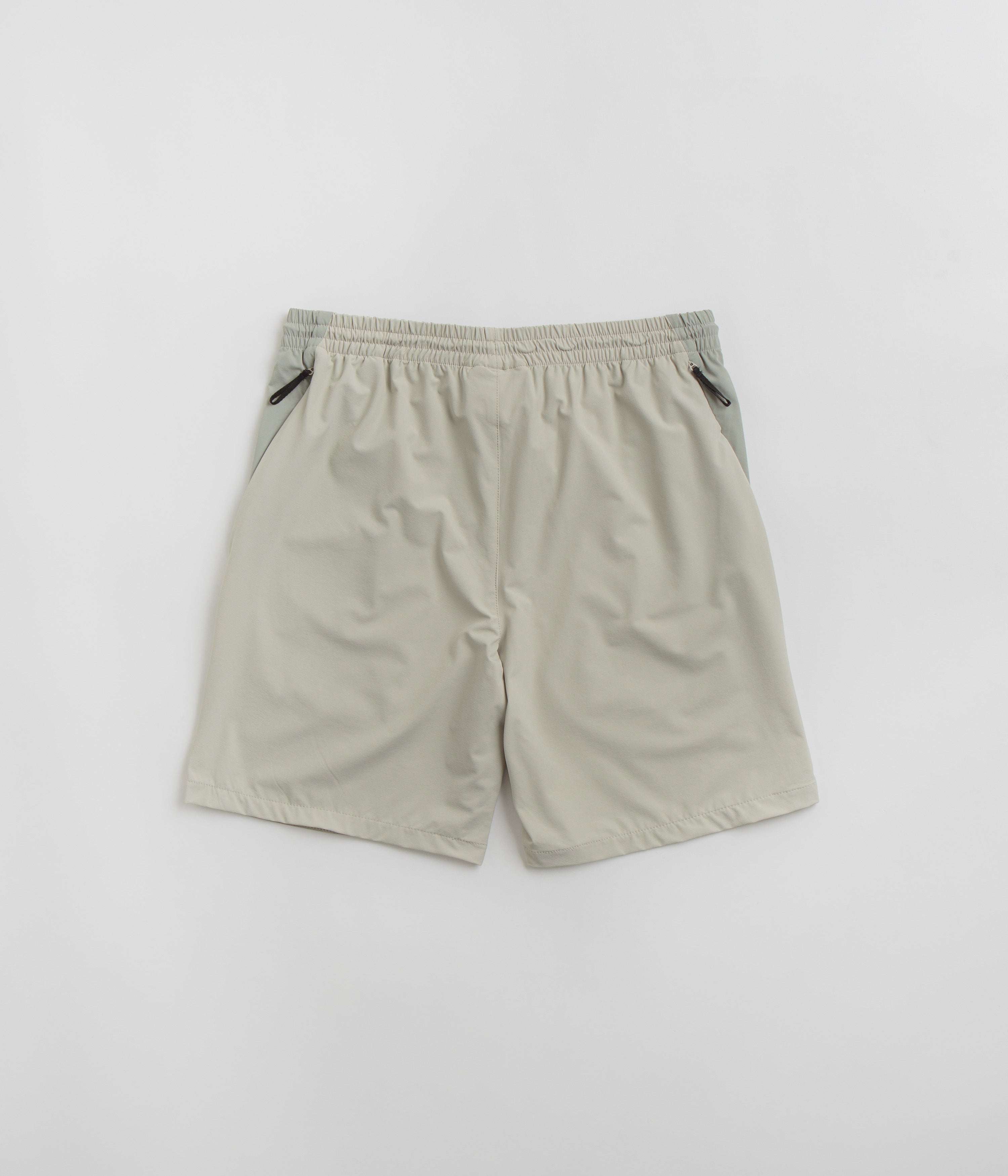 Purple Mountain Observatory Blocked Climbing Shorts - Grey Teal