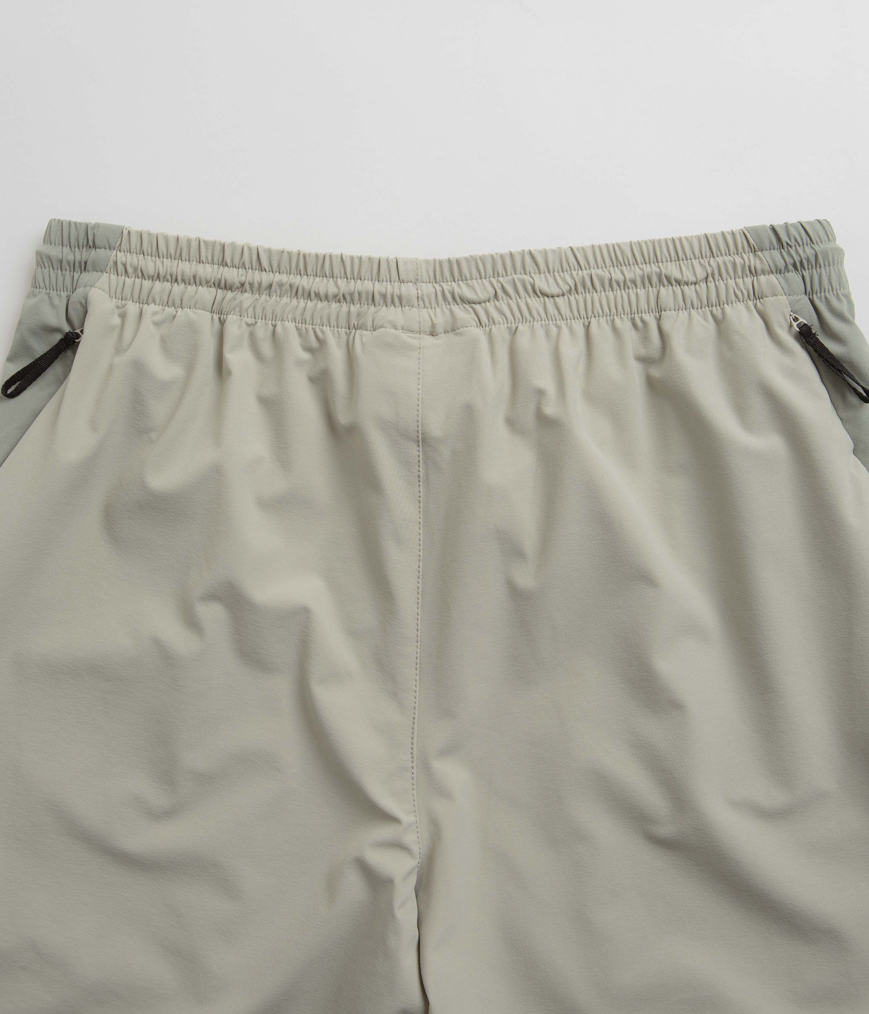 Purple Mountain Observatory Blocked Climbing Shorts - Grey Teal