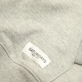 Saturdays JP Zip Up Hooded SweatGrey Heather