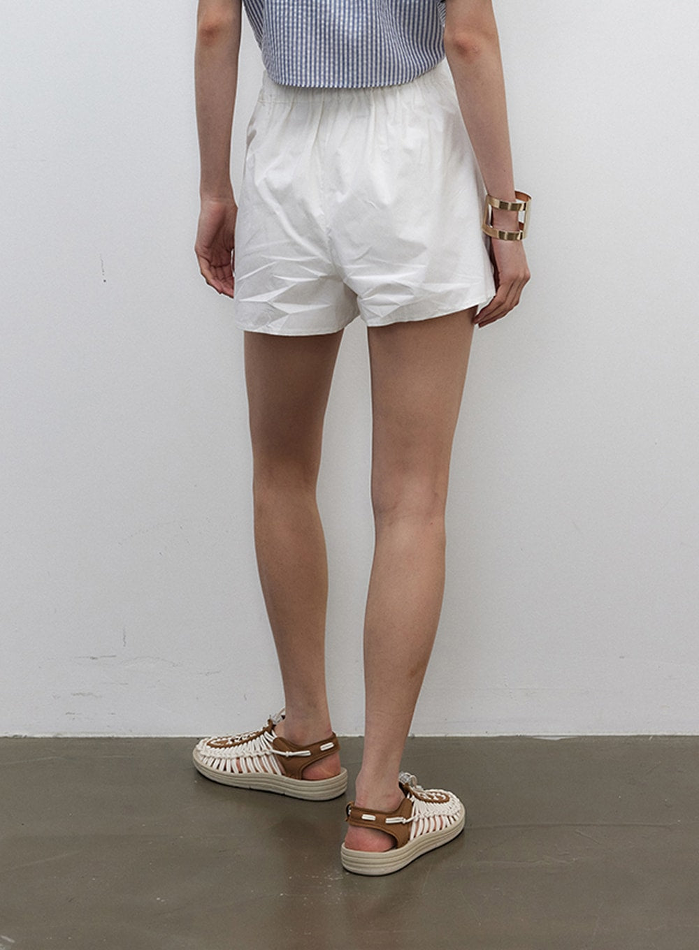 Simple Cotton Shorts IY325