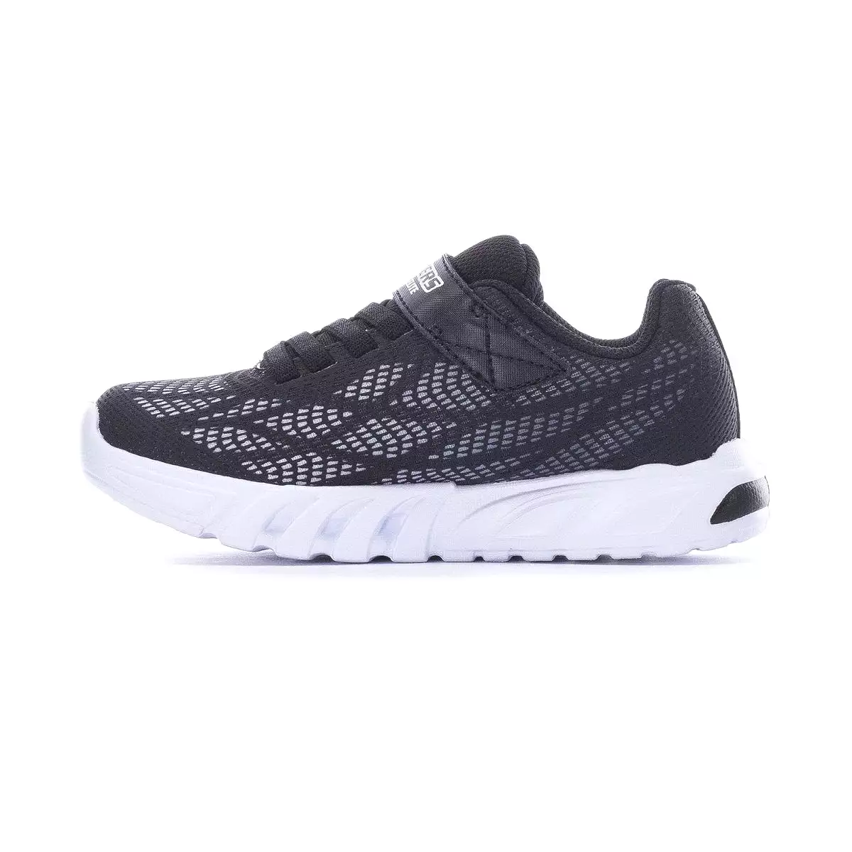 Skechers Toddler's Flex-Glow Elite Black/Silver