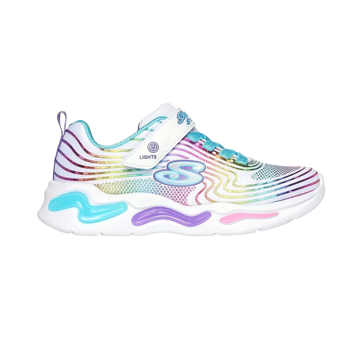 Sketchers PS (Preschool) S Lights: Wavy Beams