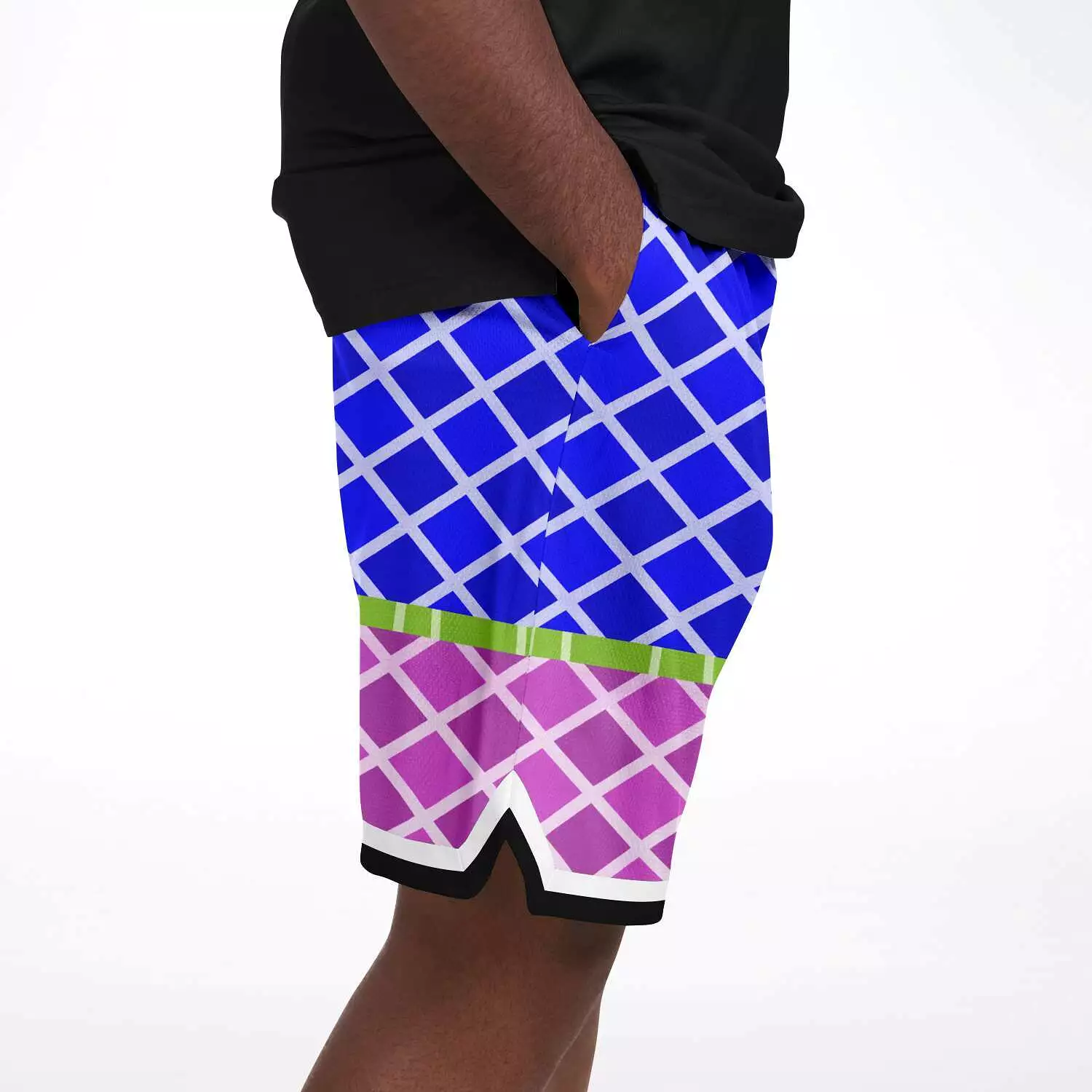 Slices of Lime Unisex Basketball Shorts