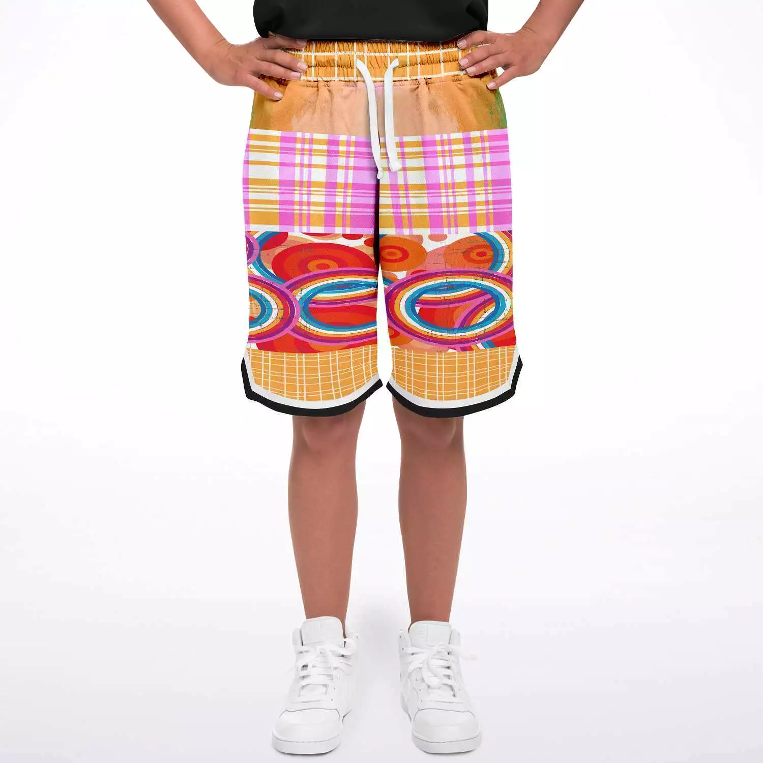 Solar Flare Unisex Basketball Shorts