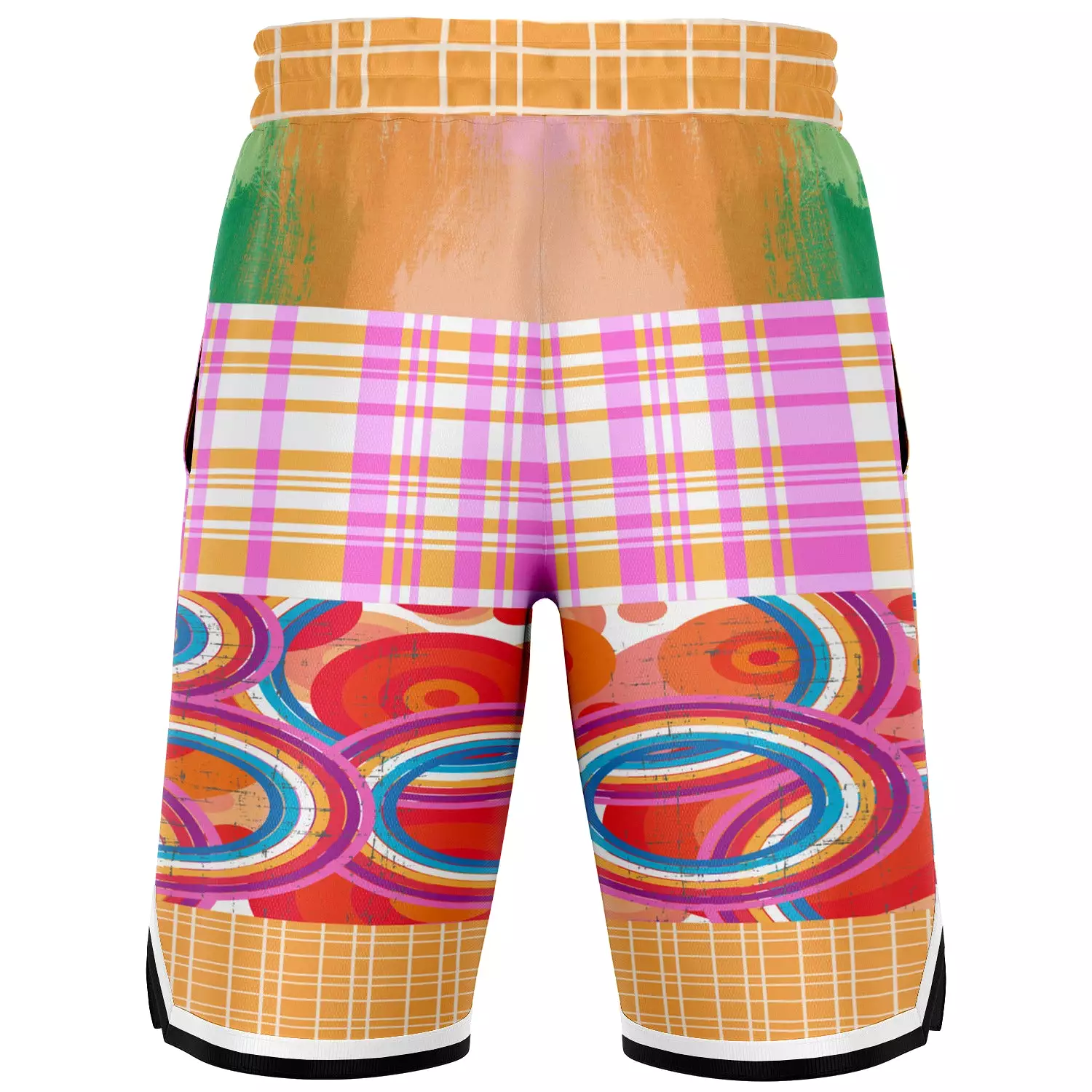 Solar Flare Unisex Basketball Shorts