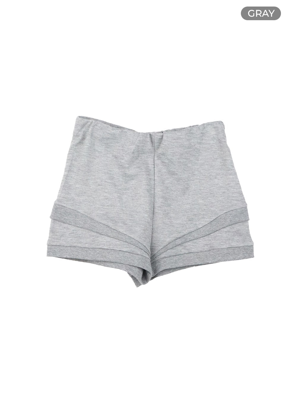 Solid Cotton Micro Shorts CM421