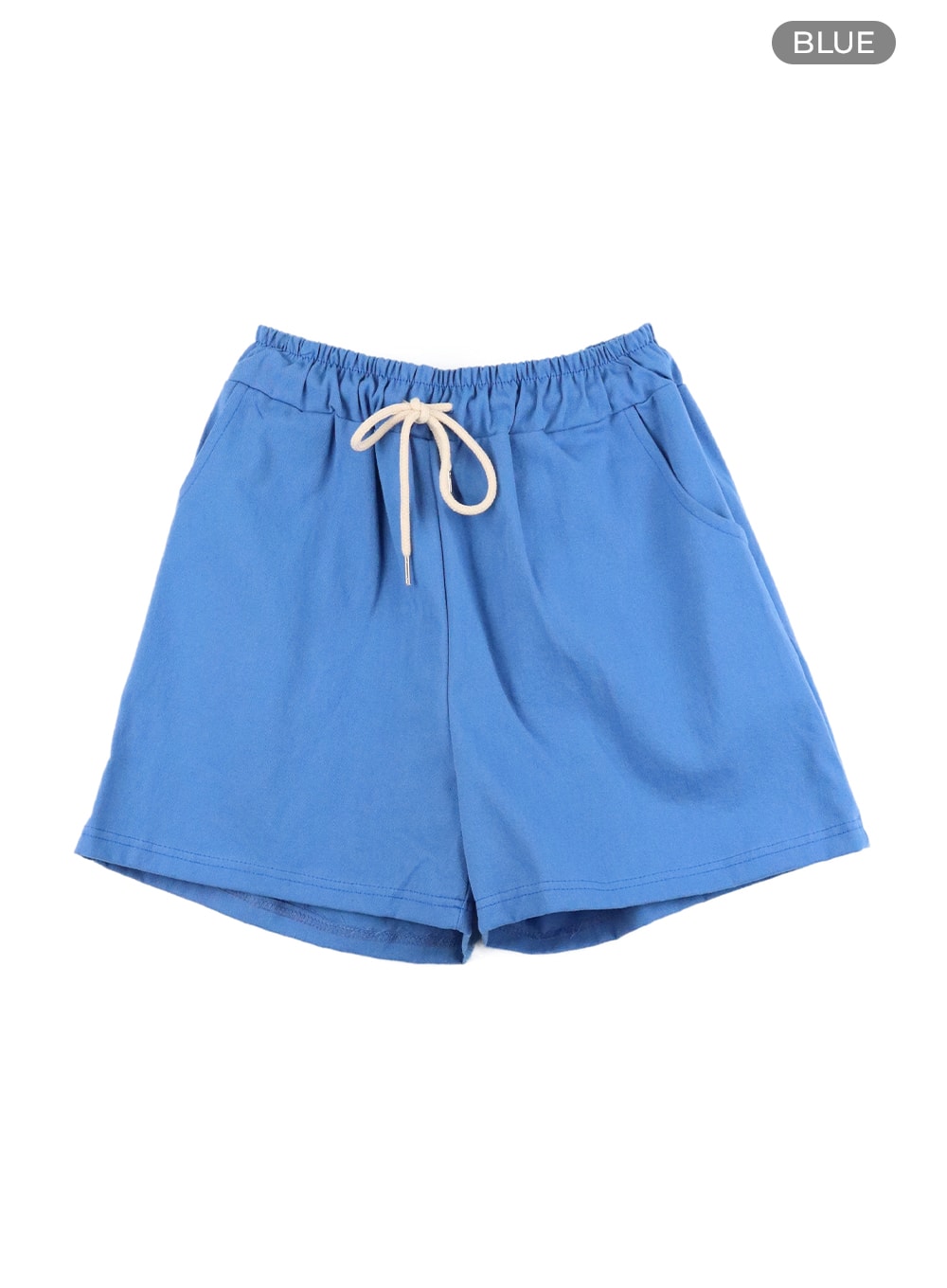 String Waist Wide Shorts OA405