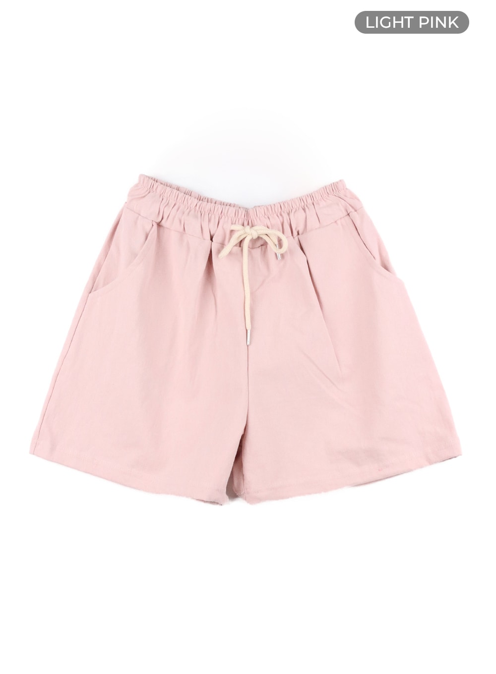 String Waist Wide Shorts OA405