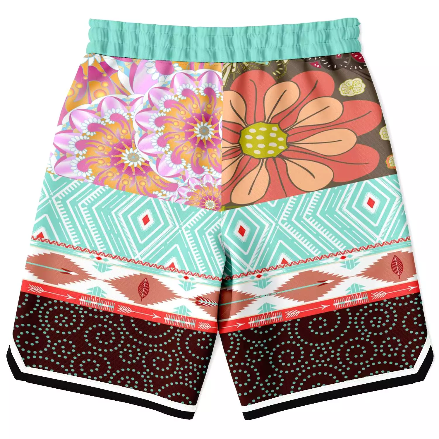 Summer of Love Unisex Basketball Shorts