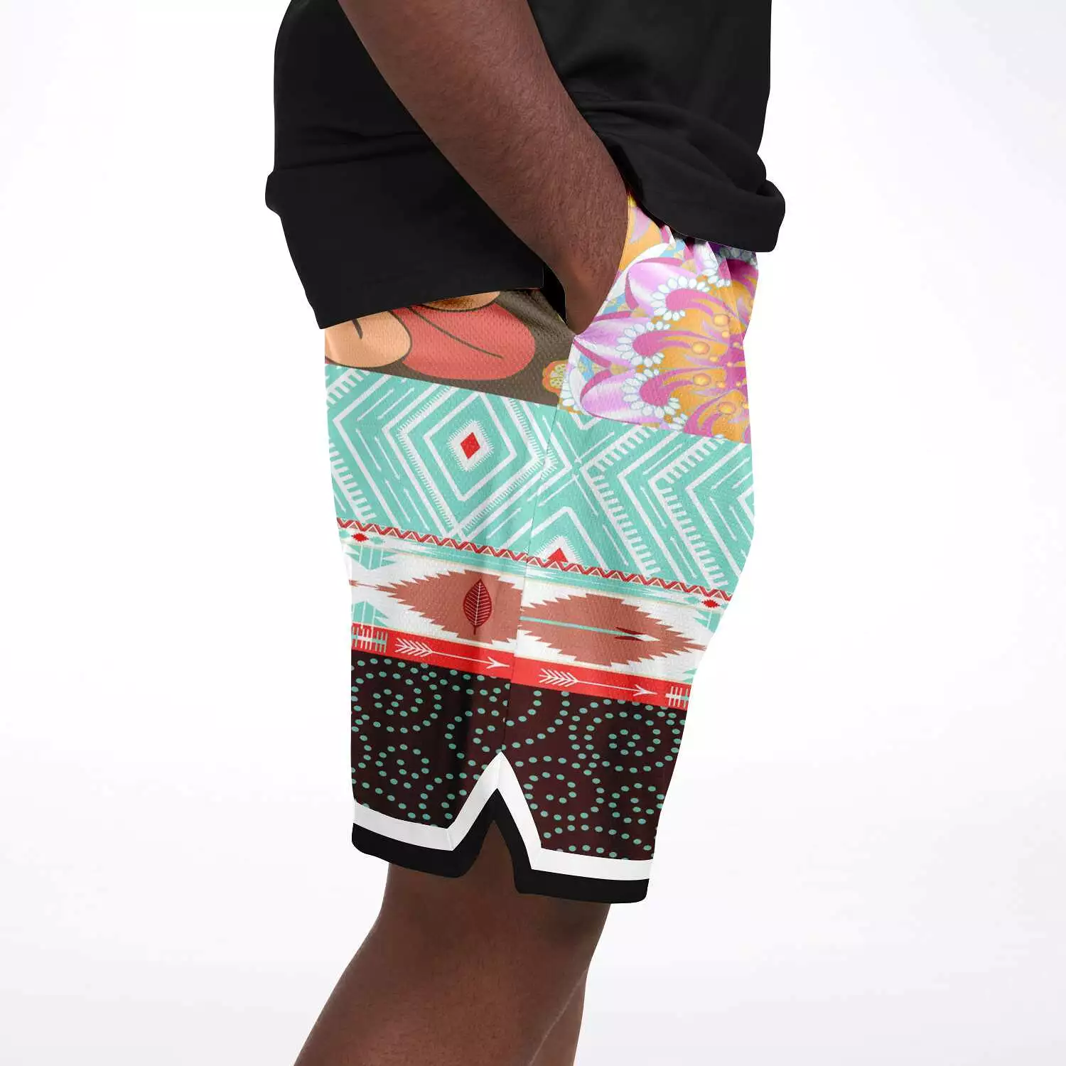 Summer of Love Unisex Basketball Shorts