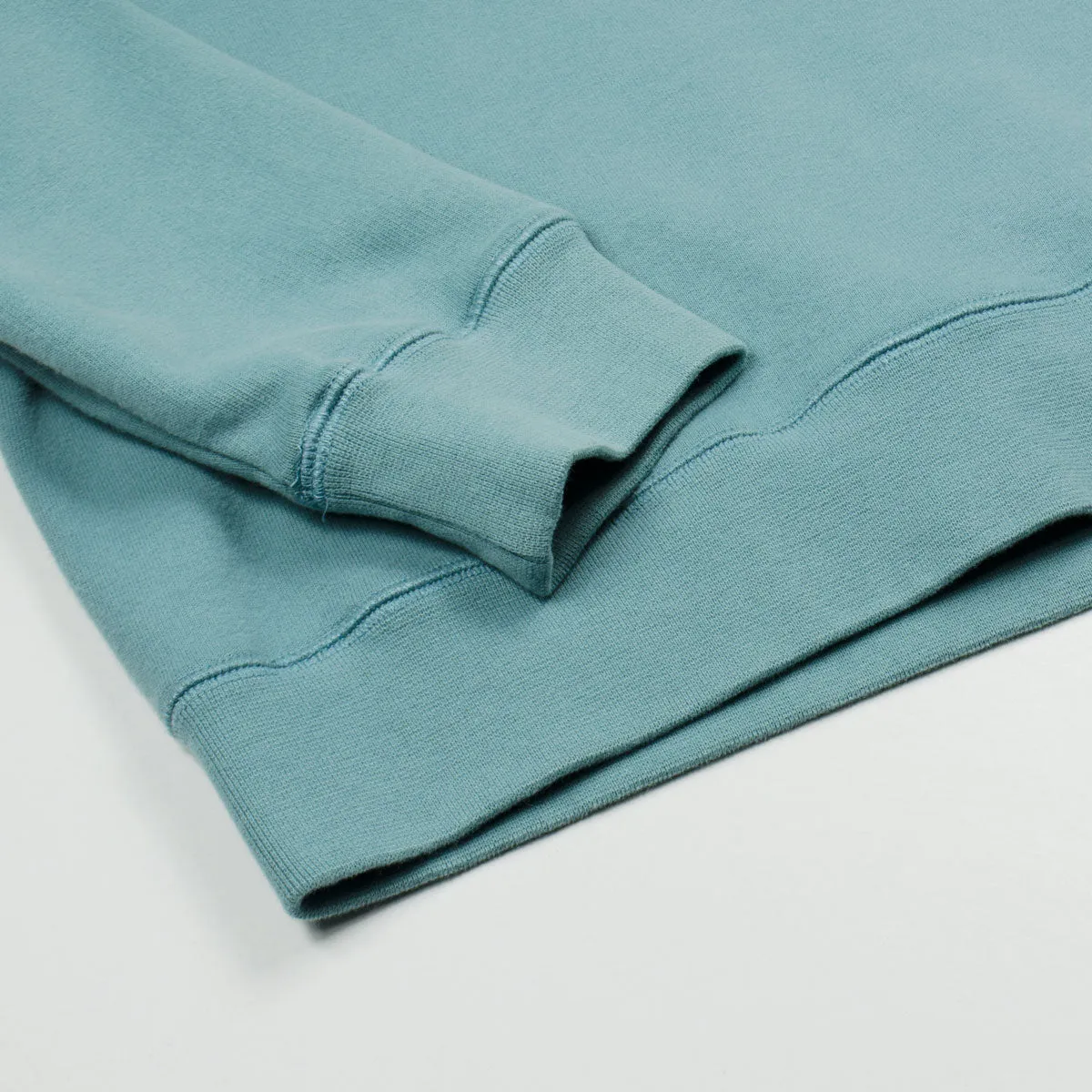 Sunspel - Loopback Sweatshirt - Aqua