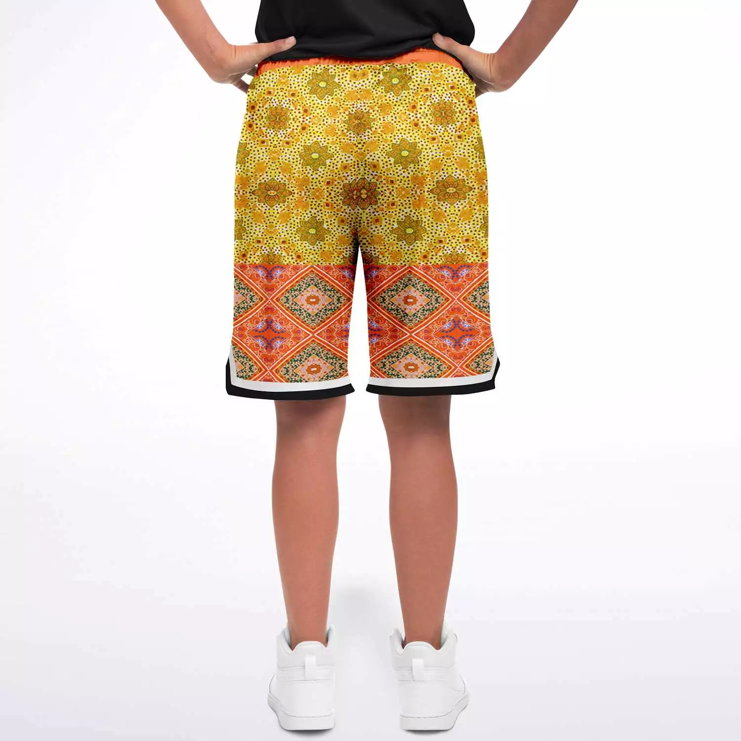 Taj Mahal Unisex Basketball Shorts