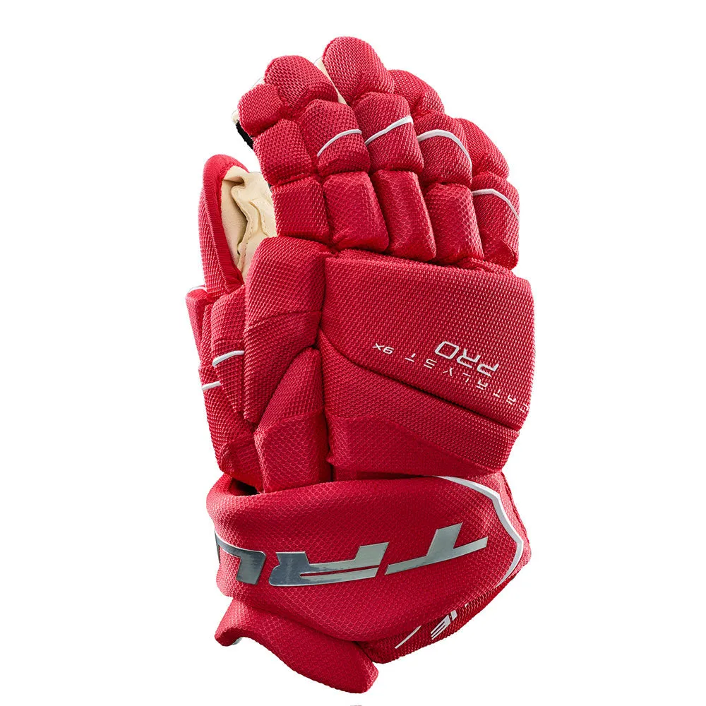 TRUE CATALYST 9X PRO JUNIOR HOCKEY GLOVES