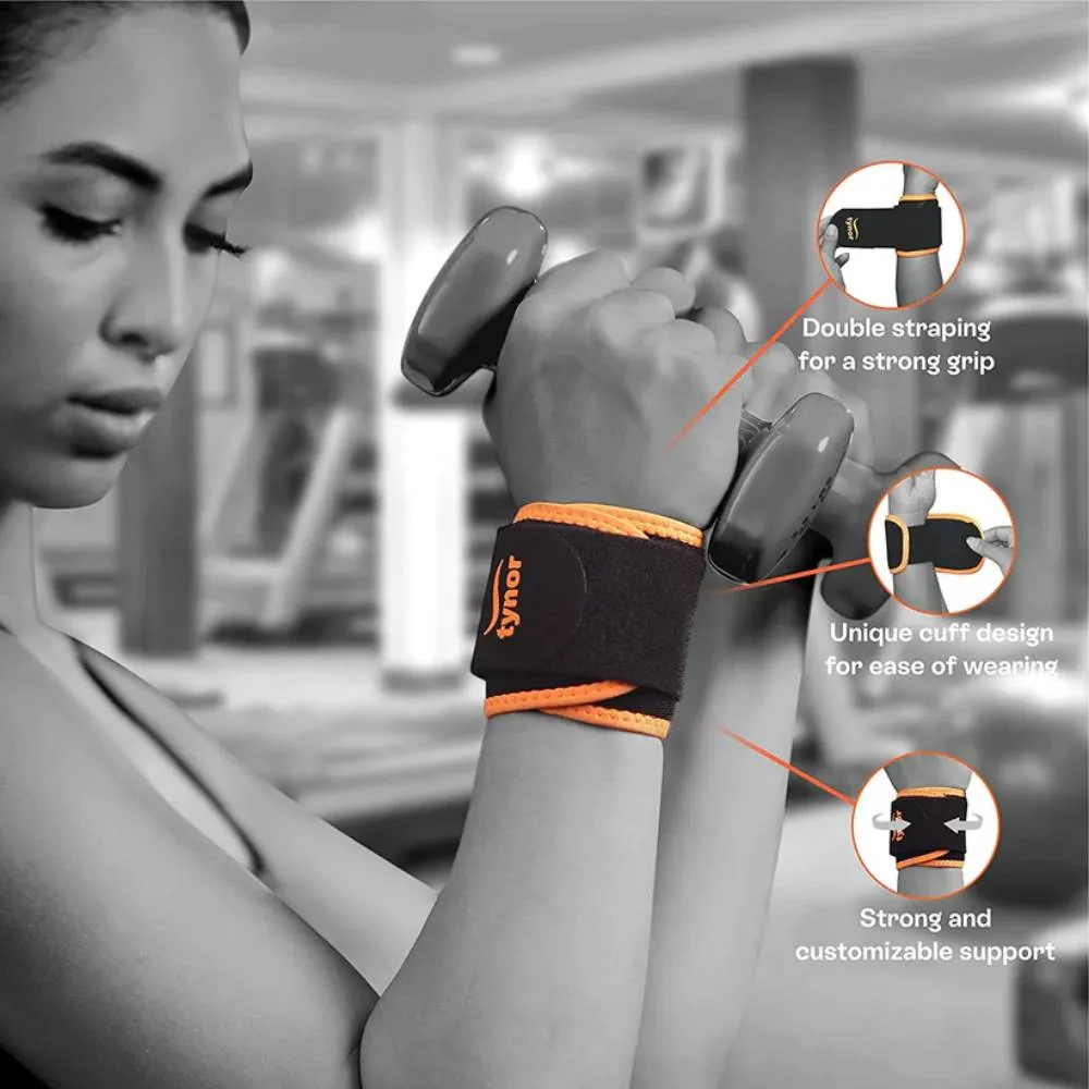 TYNOR Wrist Wrap Support Neo (Orange)