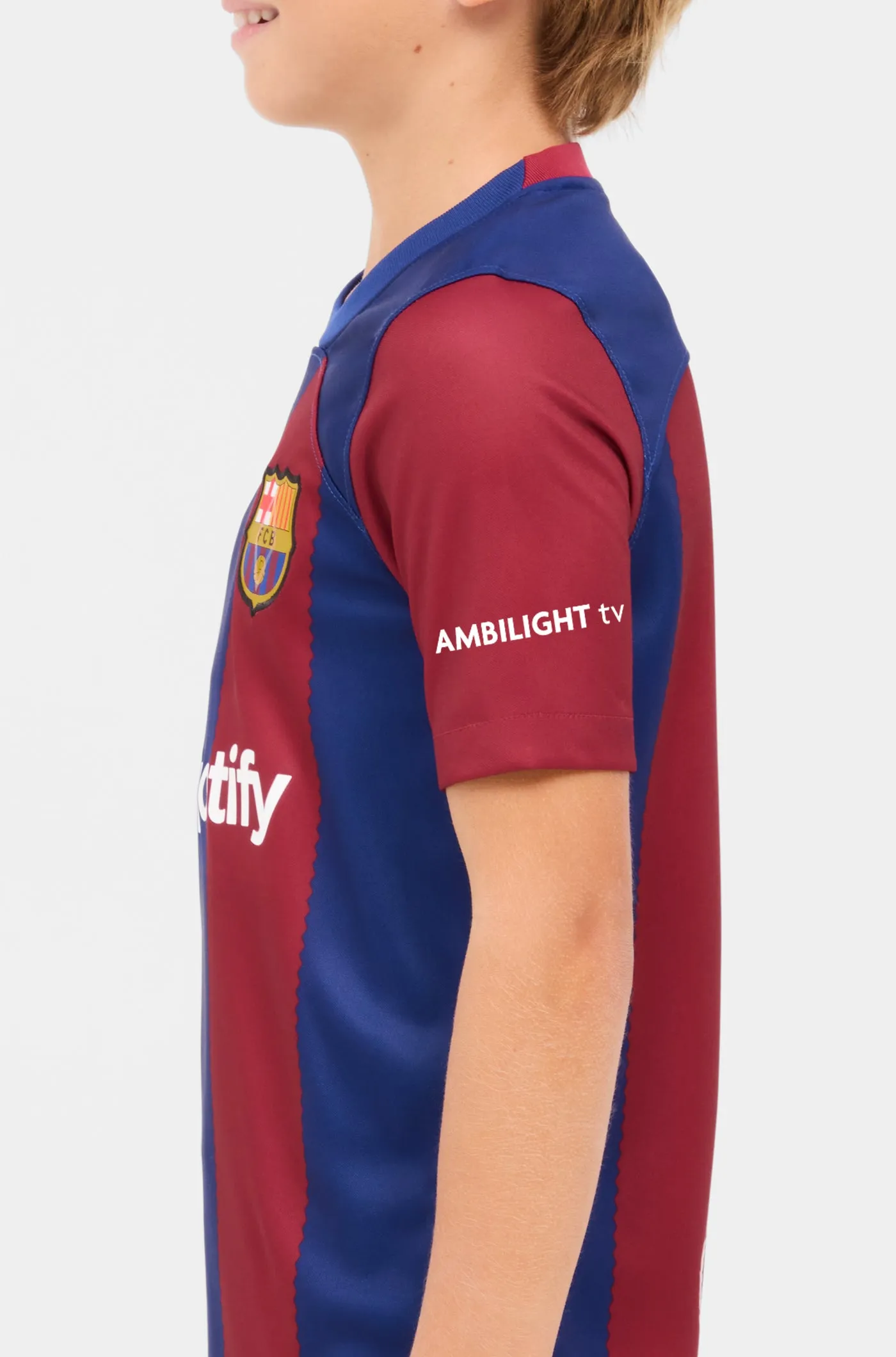 UCL FC Barcelona home jersey 23/24 - Junior