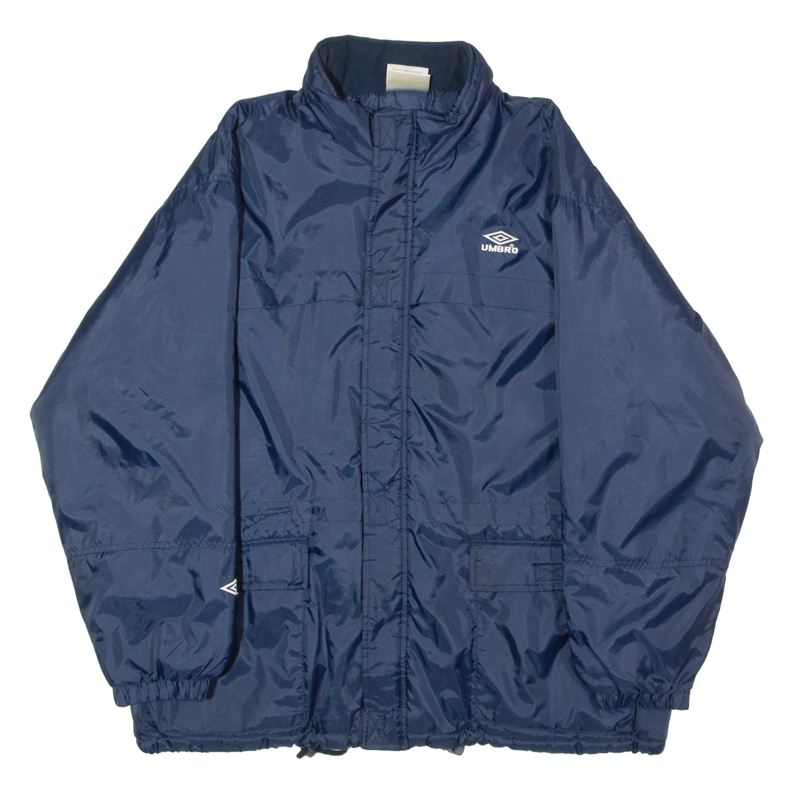 UMBRO Mens Coat Blue Nylon Hooded M