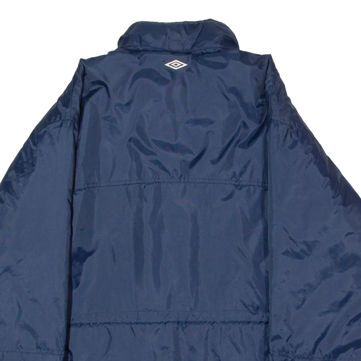 UMBRO Mens Coat Blue Nylon Hooded M