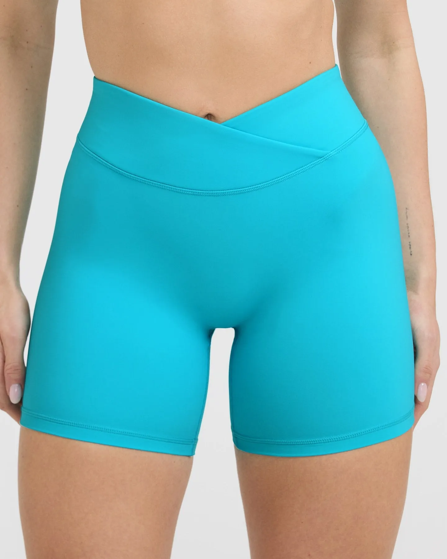 Unified Wrap Shorts | Aqua Blue