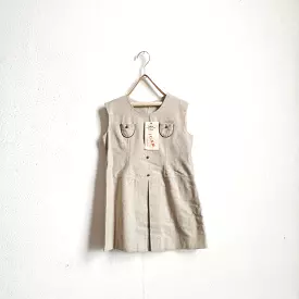 [Unworn]  VINTAGE Wool dress 4Y  (dead stock)