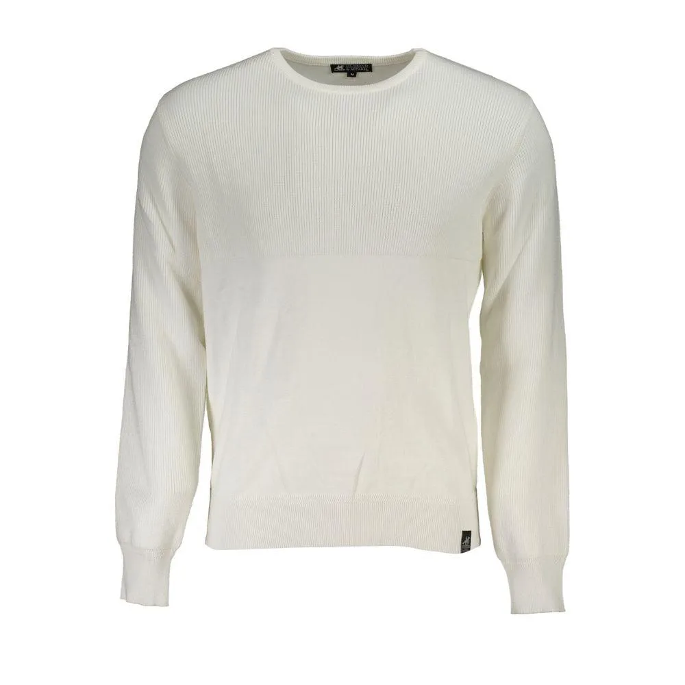 U.S. Grand Polo Crew Neck Sweater with Contrast Details