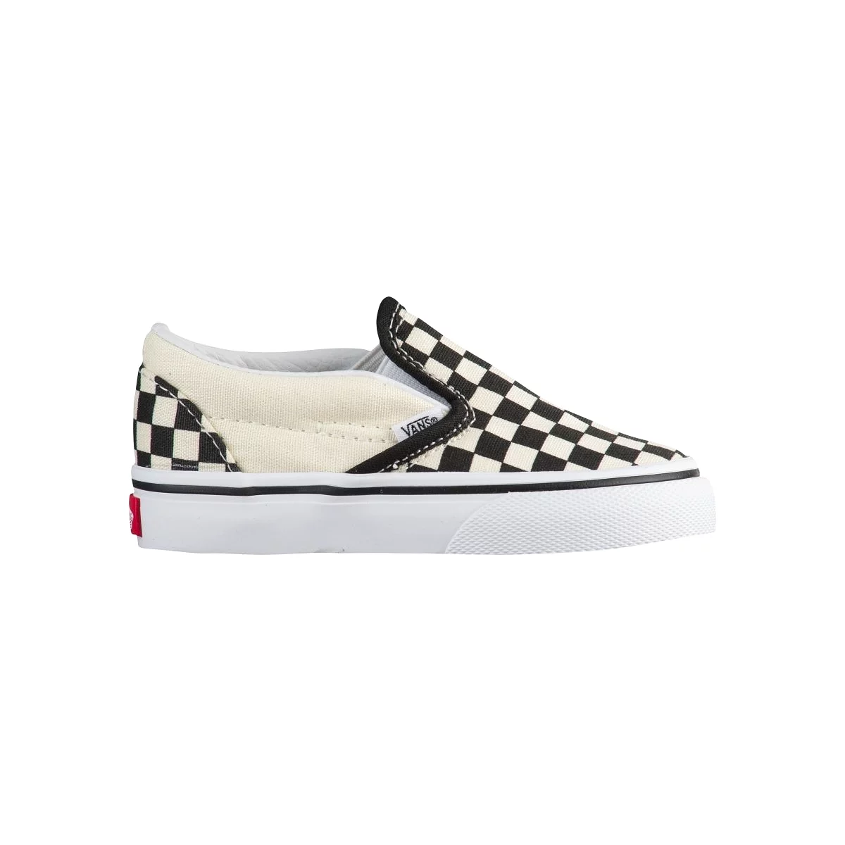 Vans Toddlers Checkerboard Slip-On Black/White