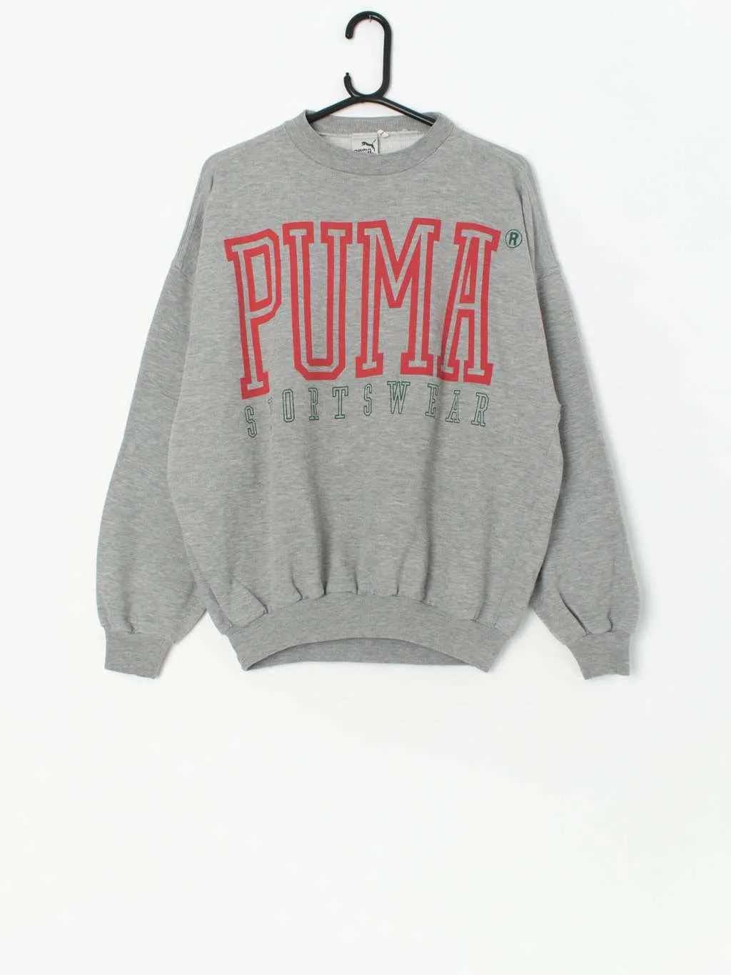 Vintage grey Puma sweatshirt – Medium