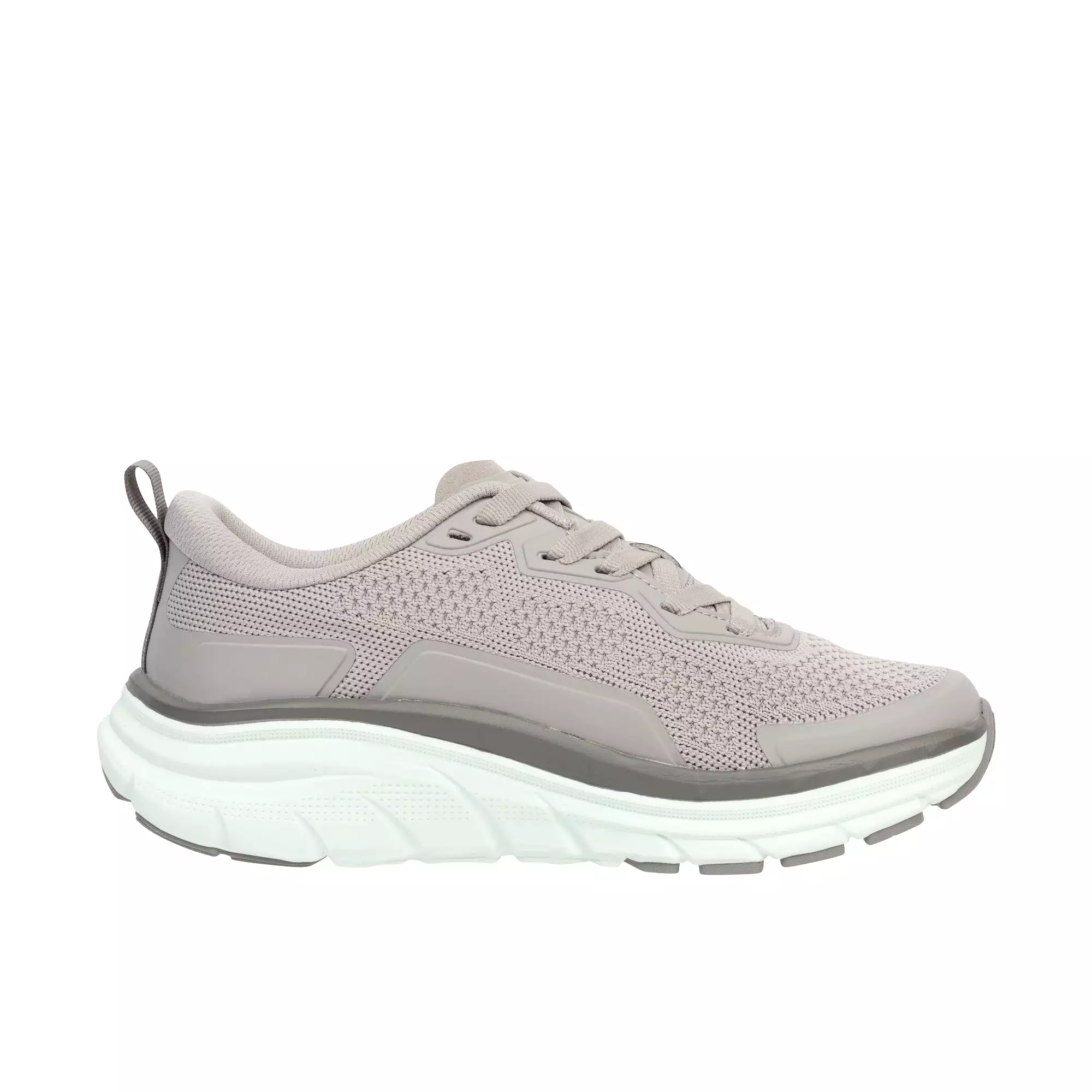 Vionic Womens Walk Max Lace Up Sneaker Light Grey