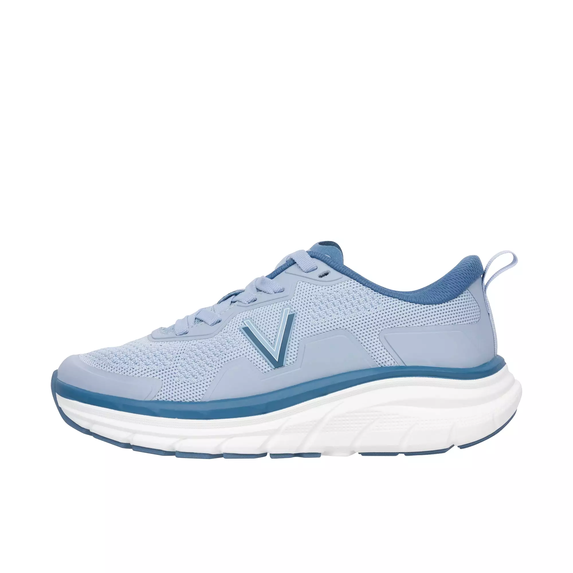 Vionic Womens Walk Max Lace Up Sneaker Skyway Blue