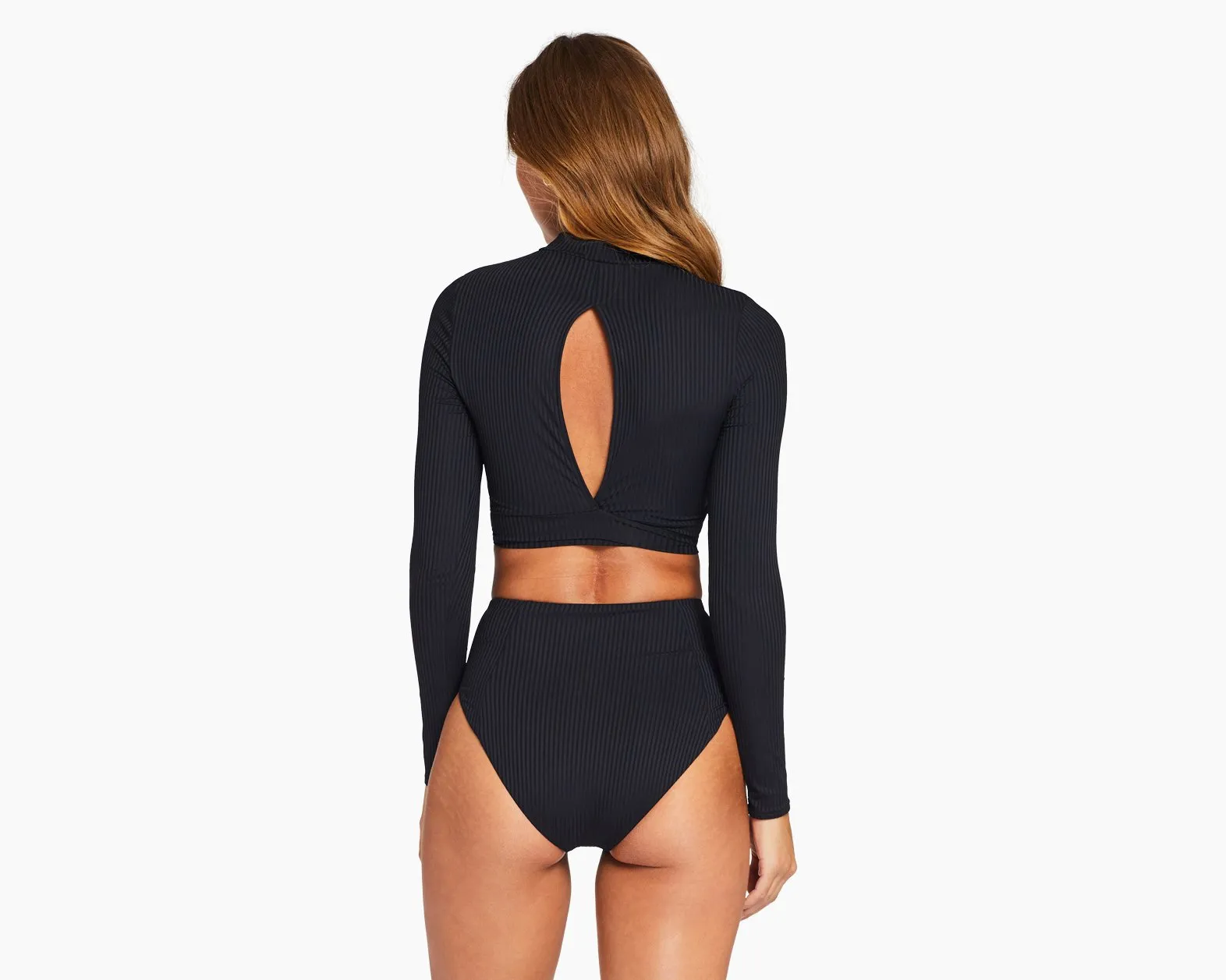 Vitamin A Swim Remy Rashguard - Black ecorib