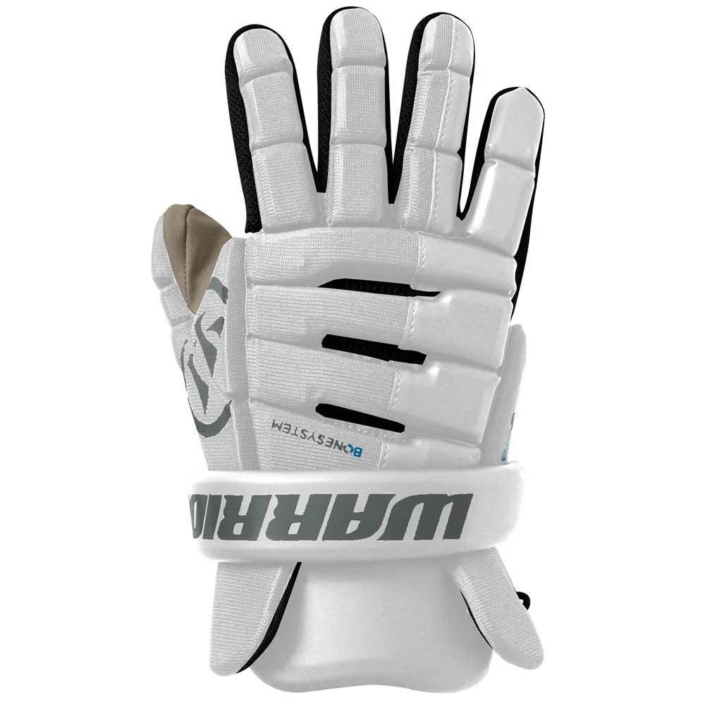 WARRIOR EVO FB WHITE LACROSSE GLOVES