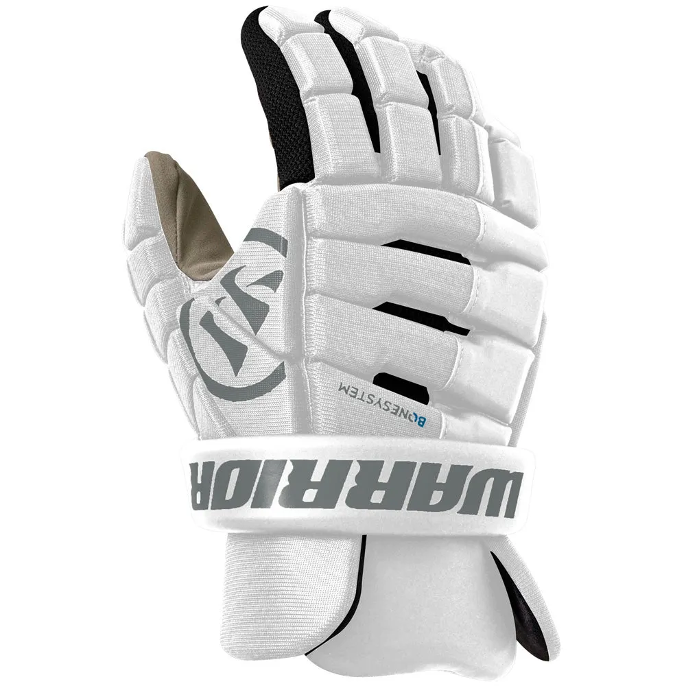 WARRIOR EVO FB WHITE LACROSSE GLOVES