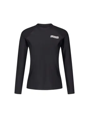 [WMS] Essential Logo Rashguard Black