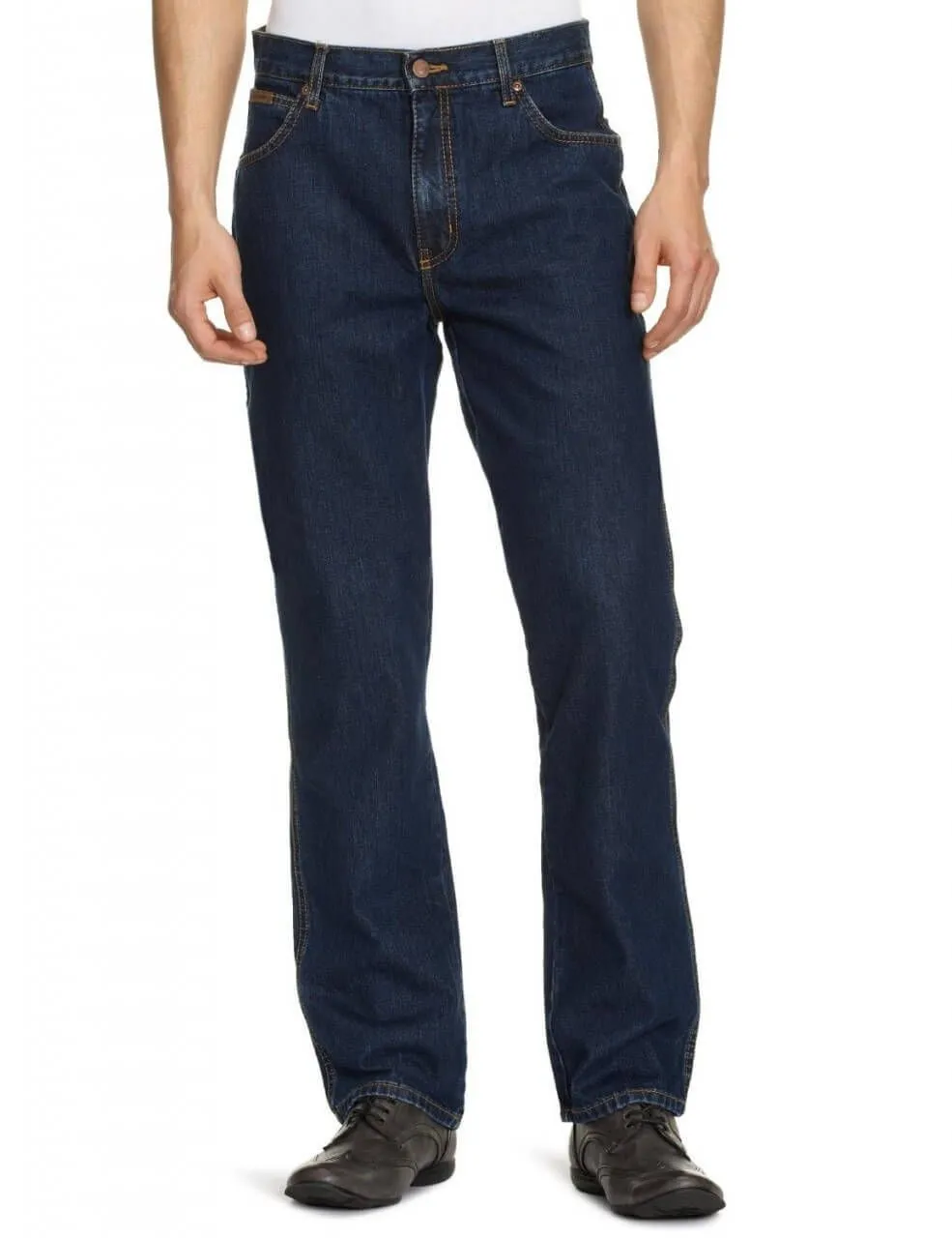 Wrangler Texas Denim Jeans Darkstone Blue