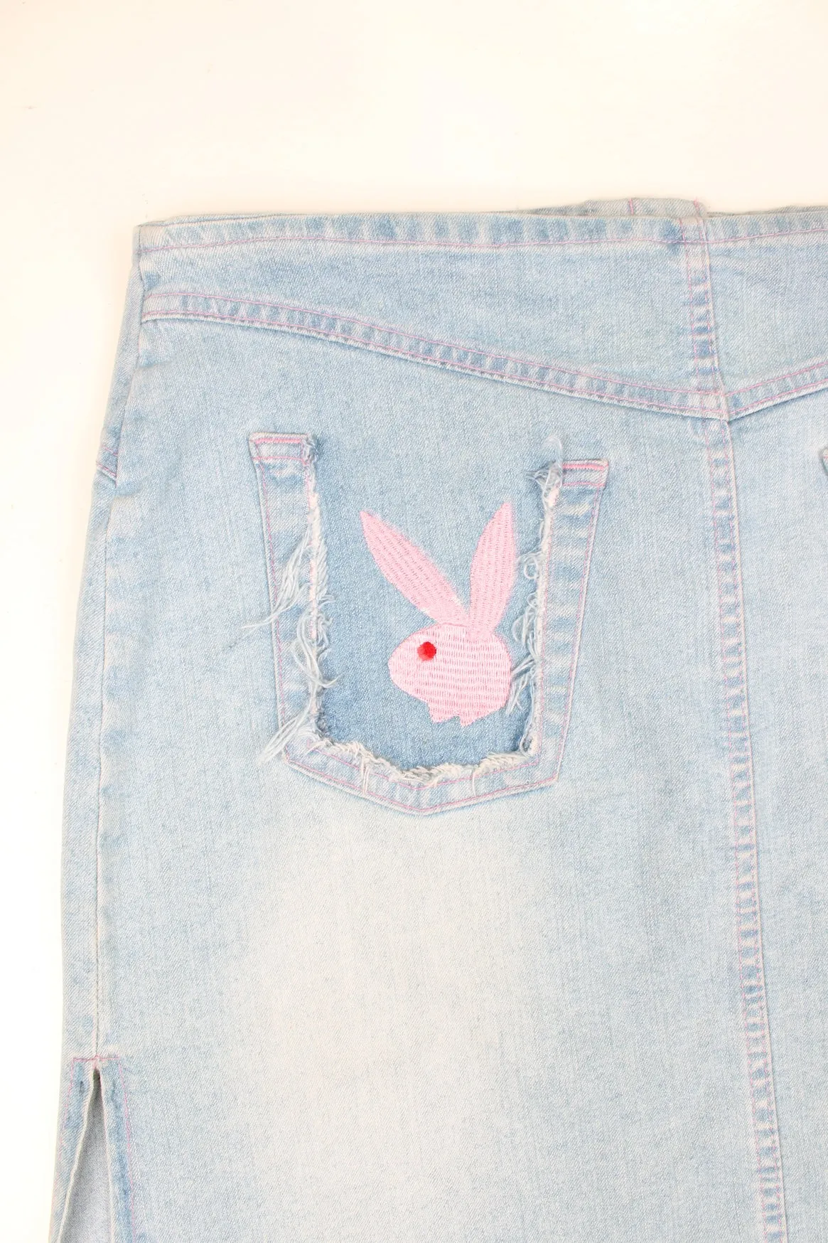 Y2K Playboy Mini Skirt