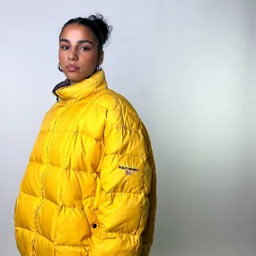 Yellow 90s Polo Sport Ralph Lauren Puffer Jacket Coat (XL)